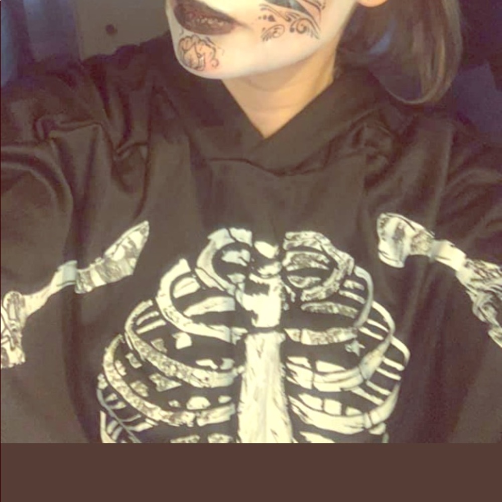 Sexy skeleton costume